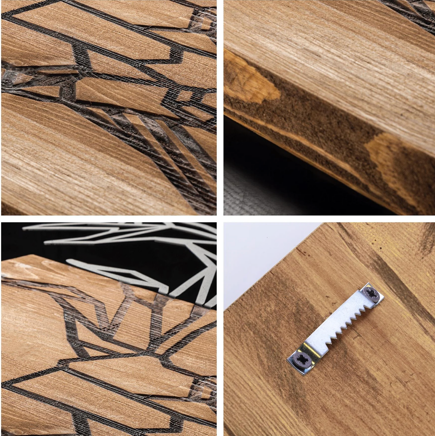 Deer Wood&Metal Wall Art